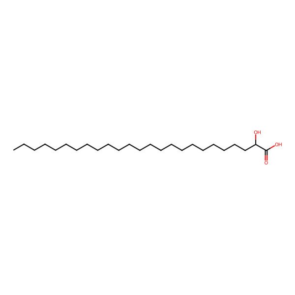 2D Structure of 2-Hydroxypentacosanoic acid 2D Structure of 2-Hydroxypentacosanoic acid