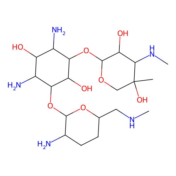 2D Structure of 2-Hydroxysagamicin