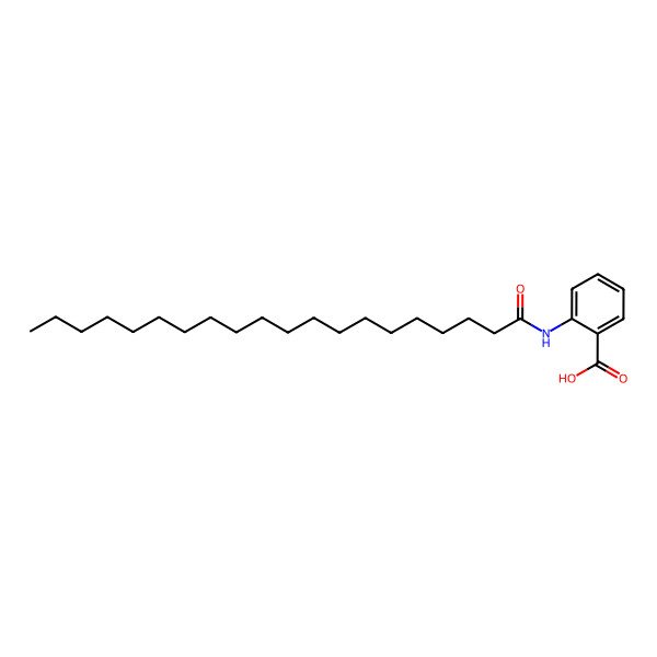 2D Structure of 2-(Icosanoylamino)benzoic acid
