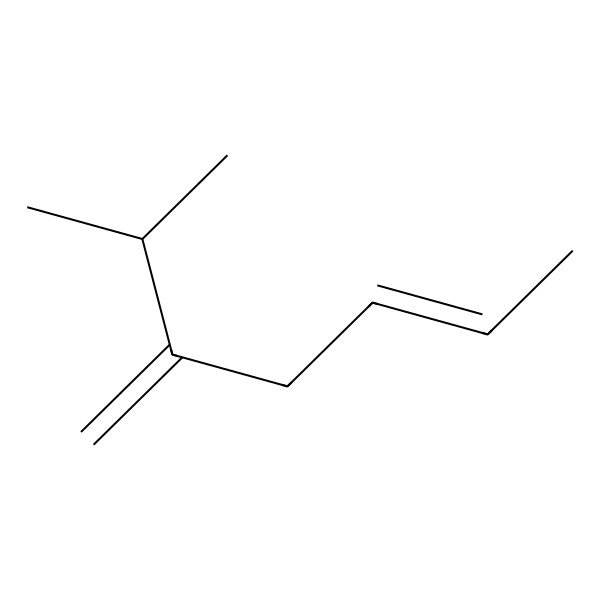 2D Structure of 2-Isopropyl-1,4-hexadiene 2D Structure of 2-Isopropyl-1,4-hexadiene