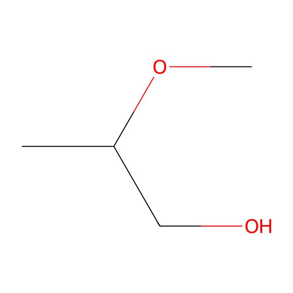 2D Structure of 2-Methoxy-1-propanol