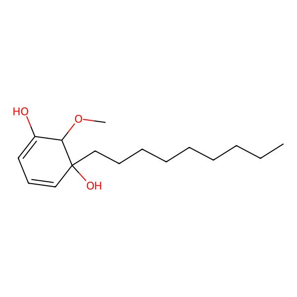 2D Structure of 2-Methoxy-3-nonylresorcinol