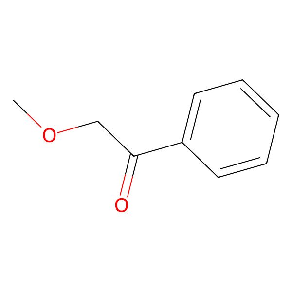 2D Structure of 2-Methoxy-1-phenylethanone