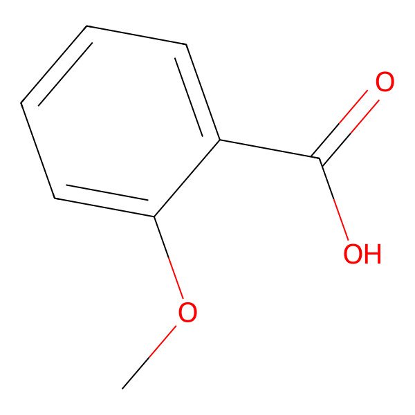 2D Structure of 2-Methoxybenzoic acid 2D Structure of 2-Methoxybenzoic acid