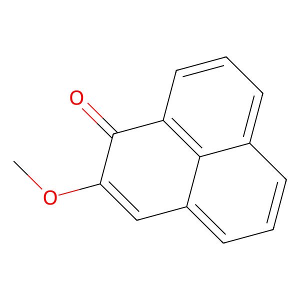 2D Structure of 2-Methoxyphenalen-1-one