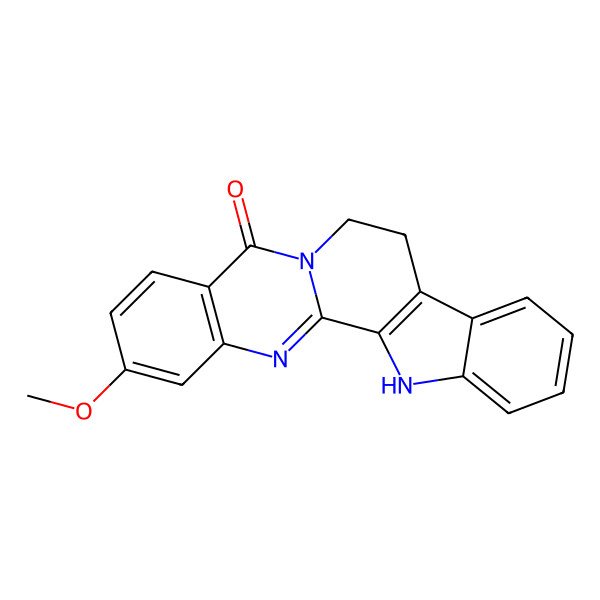 2D Structure of 2-Methoxyruteacaprine