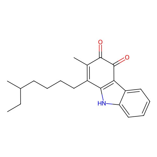2D Structure of Carbazoquinocin D