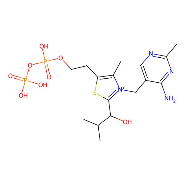 2D Structure of 2-Methyl-1-hydroxypropyl-ThPP
