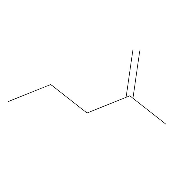 2D Structure of 2-Methyl-1-pentene