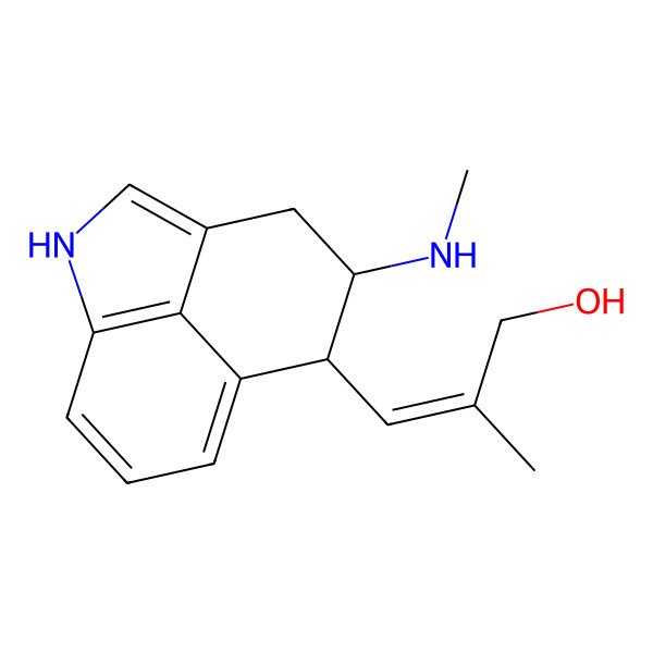 2D Structure of (R,R)-Chanoclavine
