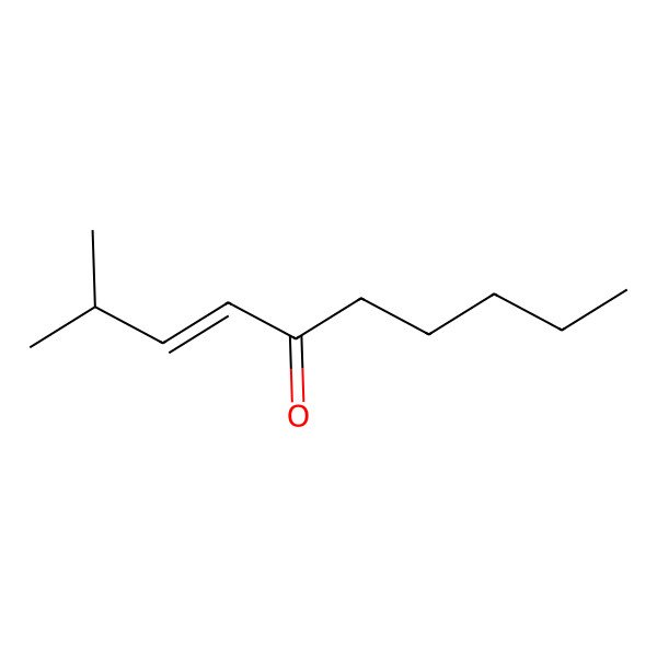 2D Structure of 2-Methyl-3-decen-5-one