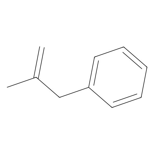 2D Structure of 2-Methyl-3-phenyl-1-propene