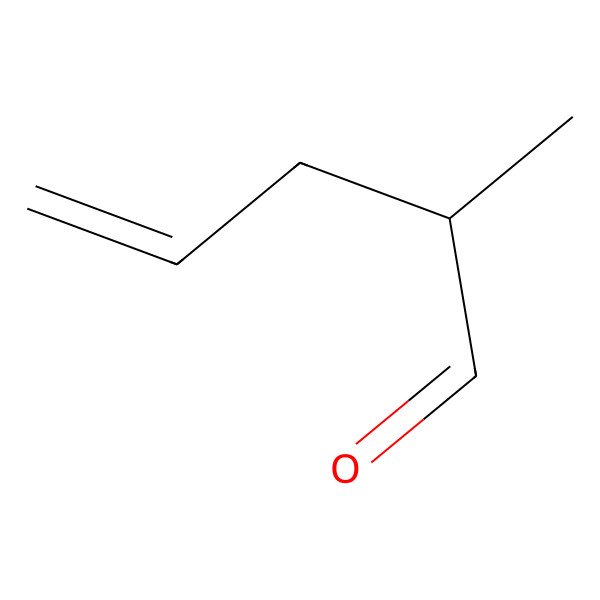 2D Structure of 2-Methyl-4-pentenal