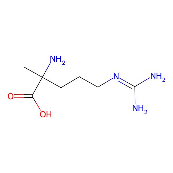 2D Structure of 2-Methylarginine