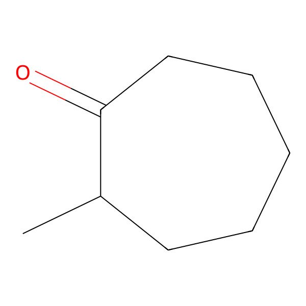 2D Structure of 2-Methylcycloheptanone