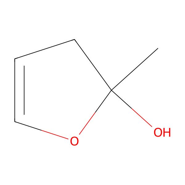 2D Structure of 2-Methylfuran-2-ol