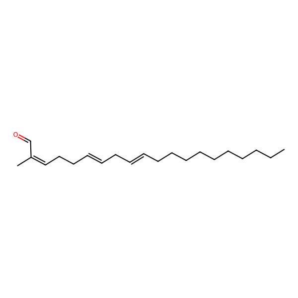 2D Structure of 2-Methylicosa-2,6,9-trienal