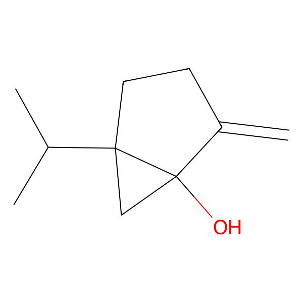 2D Structure of 2-Methylidene-5-propan-2-ylbicyclo[3.1.0]hexan-1-ol
