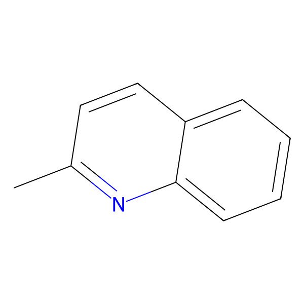 2D Structure of 2-Methylquinoline