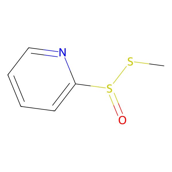 2D Structure of 2-Methylsulfanylsulfinylpyridine 2D Structure of 2-Methylsulfanylsulfinylpyridine