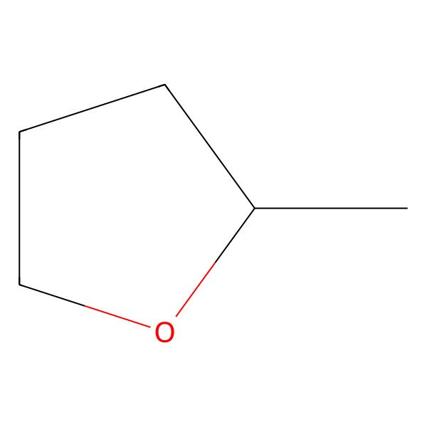 2D Structure of 2-Methyltetrahydrofuran