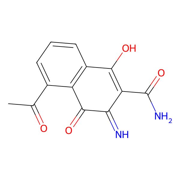 2D Structure of Sarubicin B