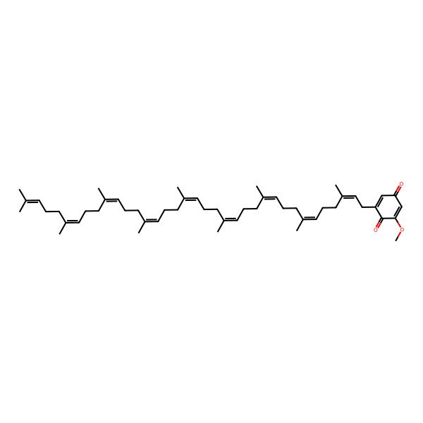 2D Structure of 2-Nonaprenyl-6-methoxy-1,4-benzoquinone