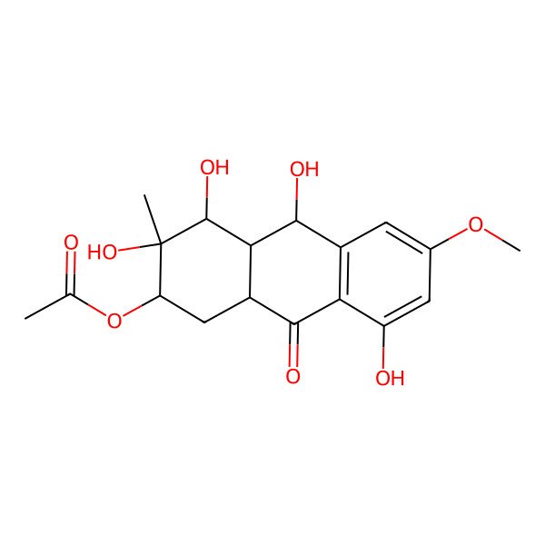 2D Structure of 2-O-acetylaltersolanol L