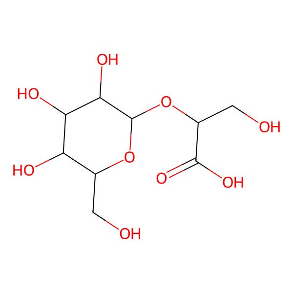 2D Structure of 2-O-alpha-mannosyl-D-glycerate