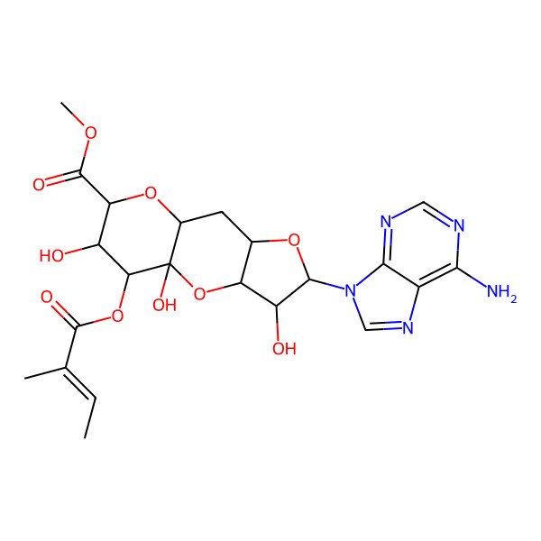 2D Structure of 2'-O-demethylherbicidin F