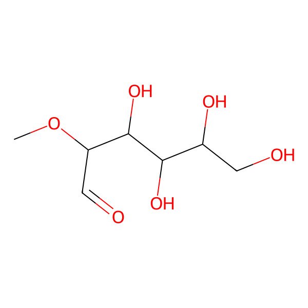 2D Structure of 2-O-Methyl-D-mannopyranosa
