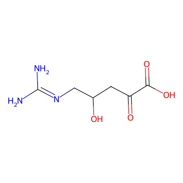 2D Structure of 2-Oxo-4-hydroxyarginine