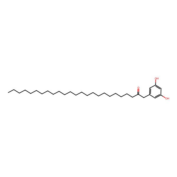 2D Structure of 2'-Oxo-5-pentacosylresorcinol