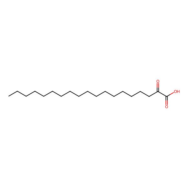 2D Structure of 2-Oxo-nonadecanoic acid
