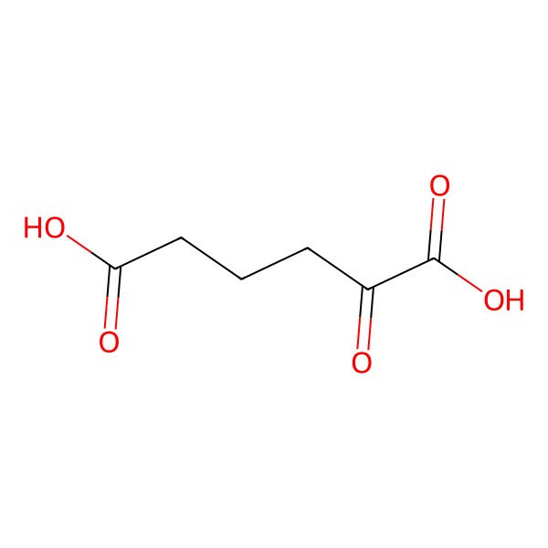 2D Structure of 2-Oxoadipic acid