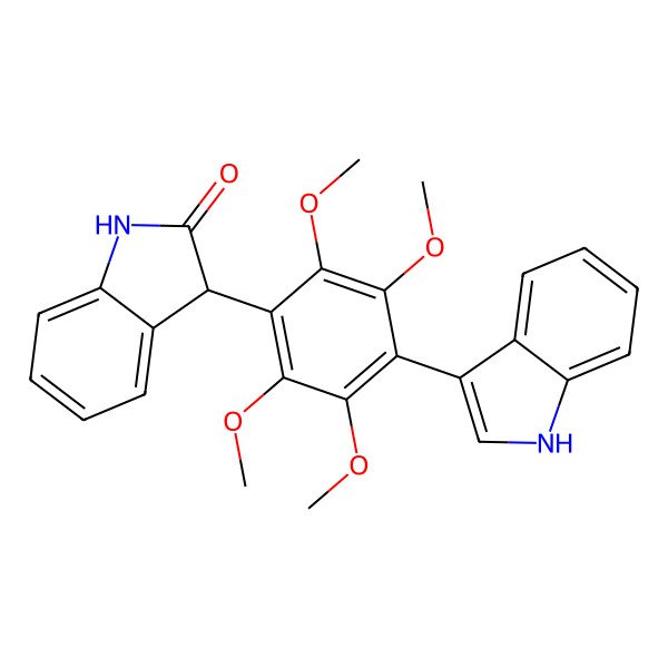 2D Structure of 2''-oxoasterriquinol D methyl ether