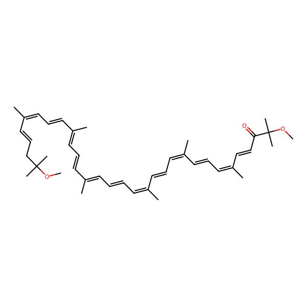 2D Structure of 2-Oxospirilloxanthin