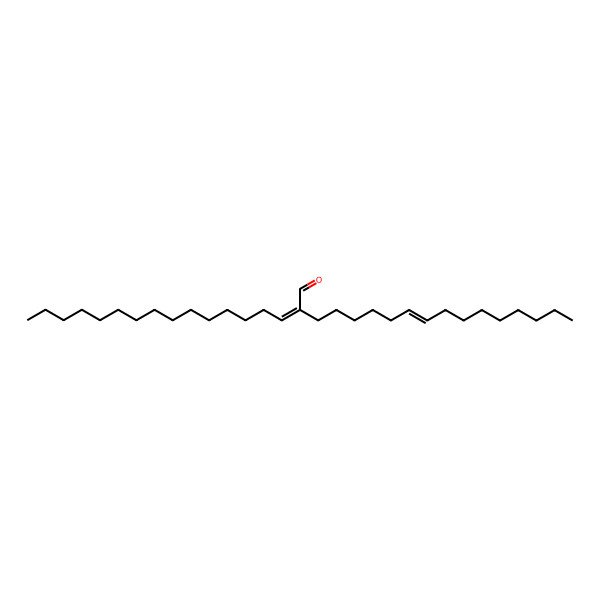 2D Structure of 2-Pentadec-6-enylheptadec-2-enal