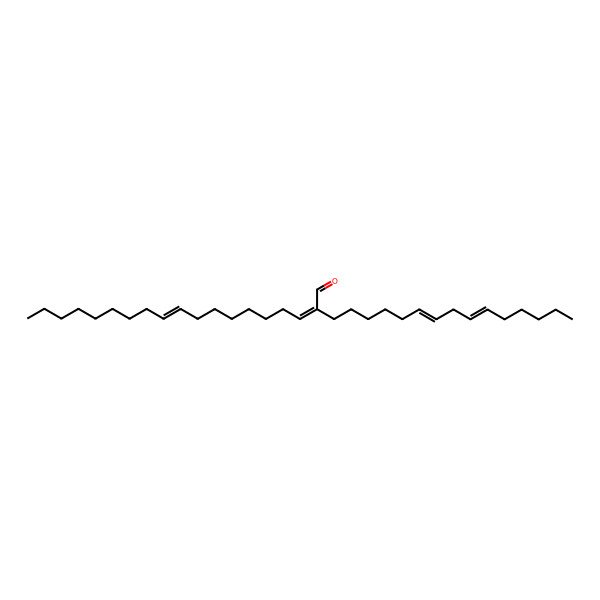 2D Structure of 2-Pentadeca-6,9-dienylnonadeca-2,10-dienal