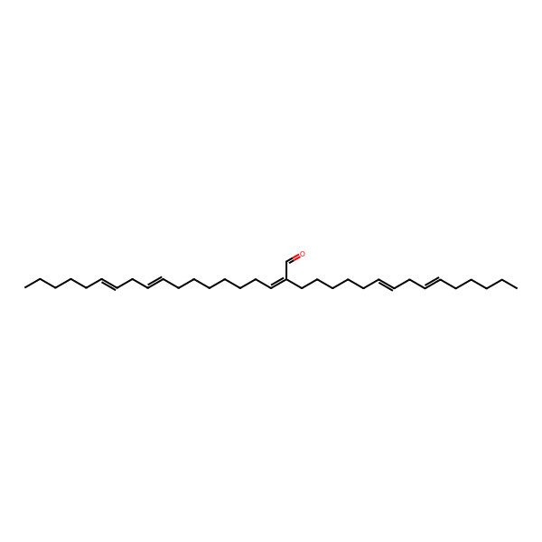 2D Structure of 2-Pentadeca-6,9-dienylnonadeca-2,10,13-trienal