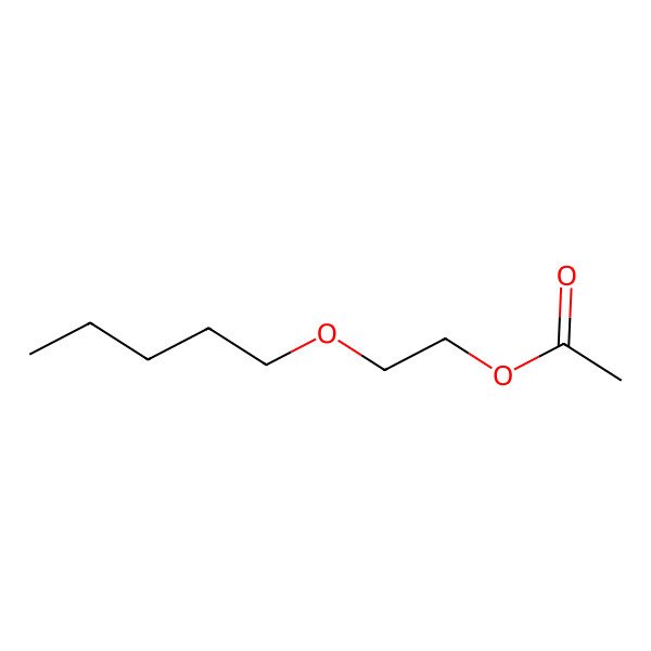 2D Structure of 2-(Pentyloxy)ethyl acetate