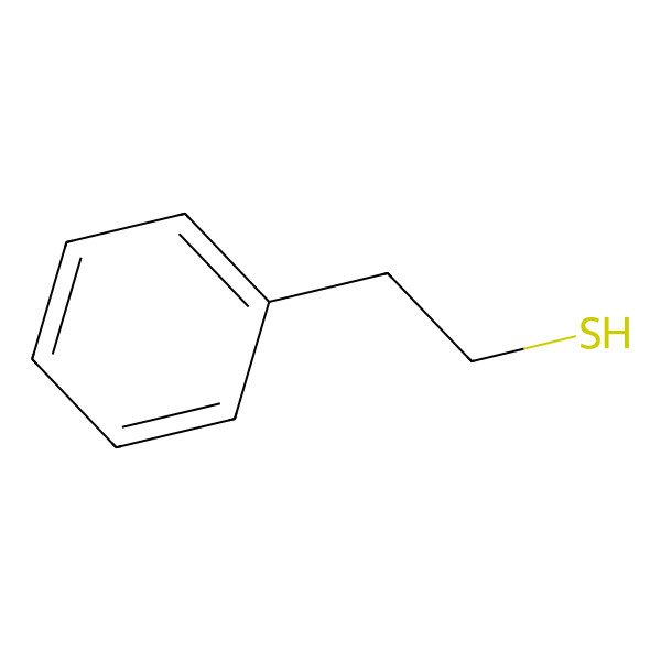 2D Structure of 2-Phenylethanethiol