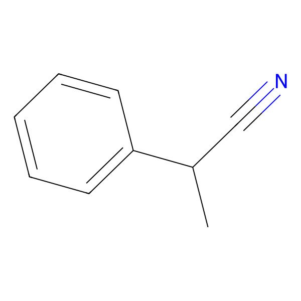 2D Structure of 2-Phenylpropionitrile