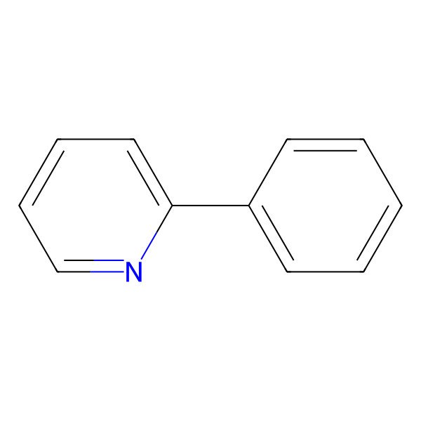 2D Structure of 2-Phenylpyridine 2D Structure of 2-Phenylpyridine