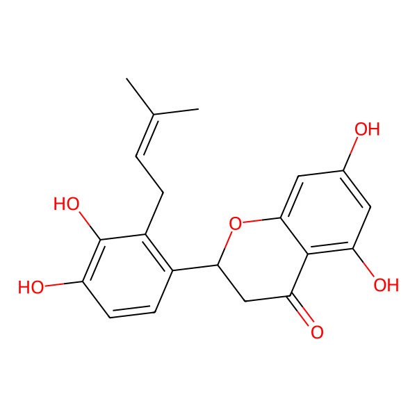 2D Structure of 2'-Prenyleriodictyol