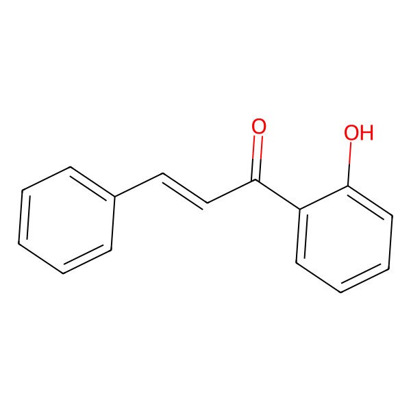 2D Structure of 2-Propen-1-one, 1-(2-hydroxyphenyl)-3-phenyl-