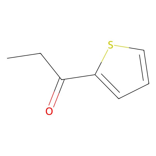 2D Structure of 2-Propionylthiophene