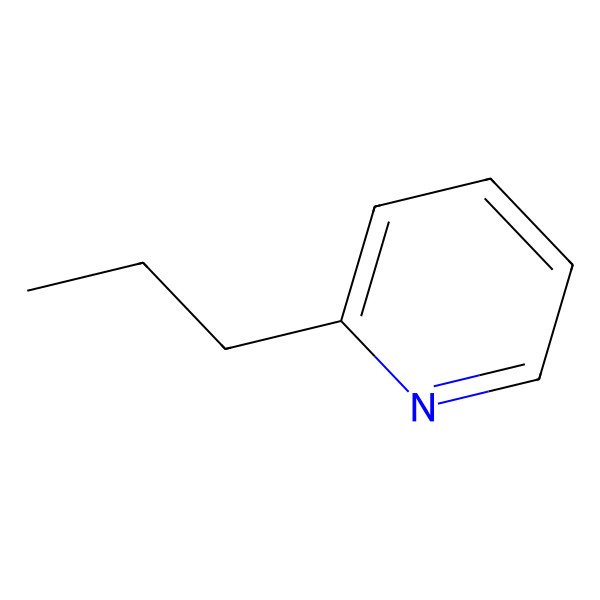 2D Structure of 2-Propylpyridine