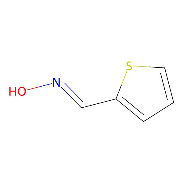 2D Structure of 2-Thiophenecarbaldehyde oxime