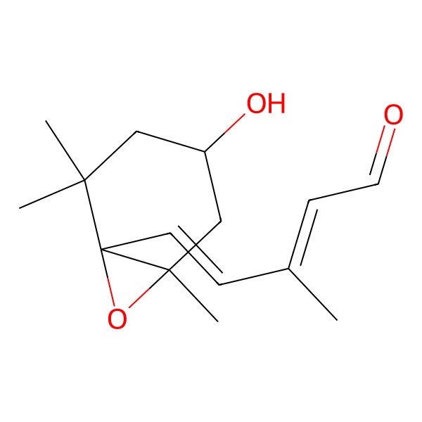 2D Structure of 2-trans,4-trans-Xanthoxin